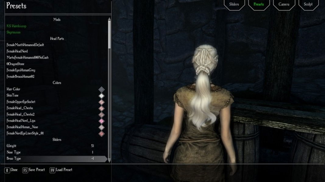 Daenerys en Skyrim con un mod 04