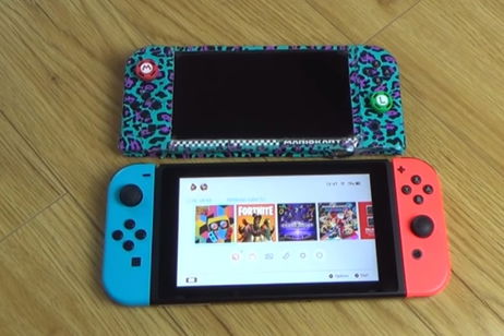 Un usuario crea su propia Nintendo Switch Mini Un usuario crea su propia Nintendo Switch Mini