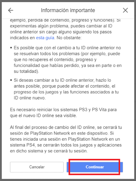 Cambiar ID PlayStation desde PC