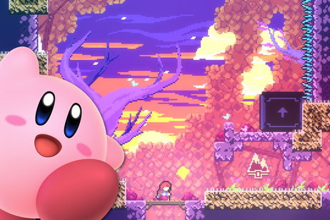 Jugar a Celeste con Kirby lo hace todo mucho más fácil Jugar a Celeste con Kirby lo hace todo mucho más fácil