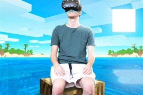 Un hombre invierte 24 horas en Minecraft VR