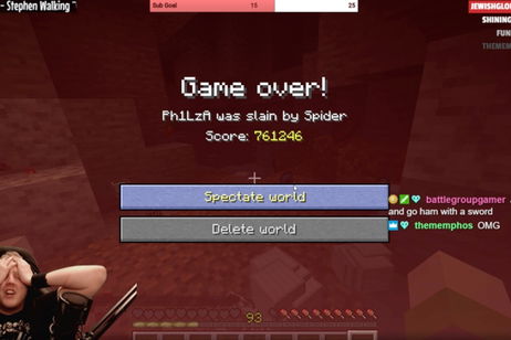 Llevaba 5 años sobreviviendo en Minecraft y muere de la manera más absurda Llevaba 5 años sobreviviendo en Minecraft y muere de la manera más absurda