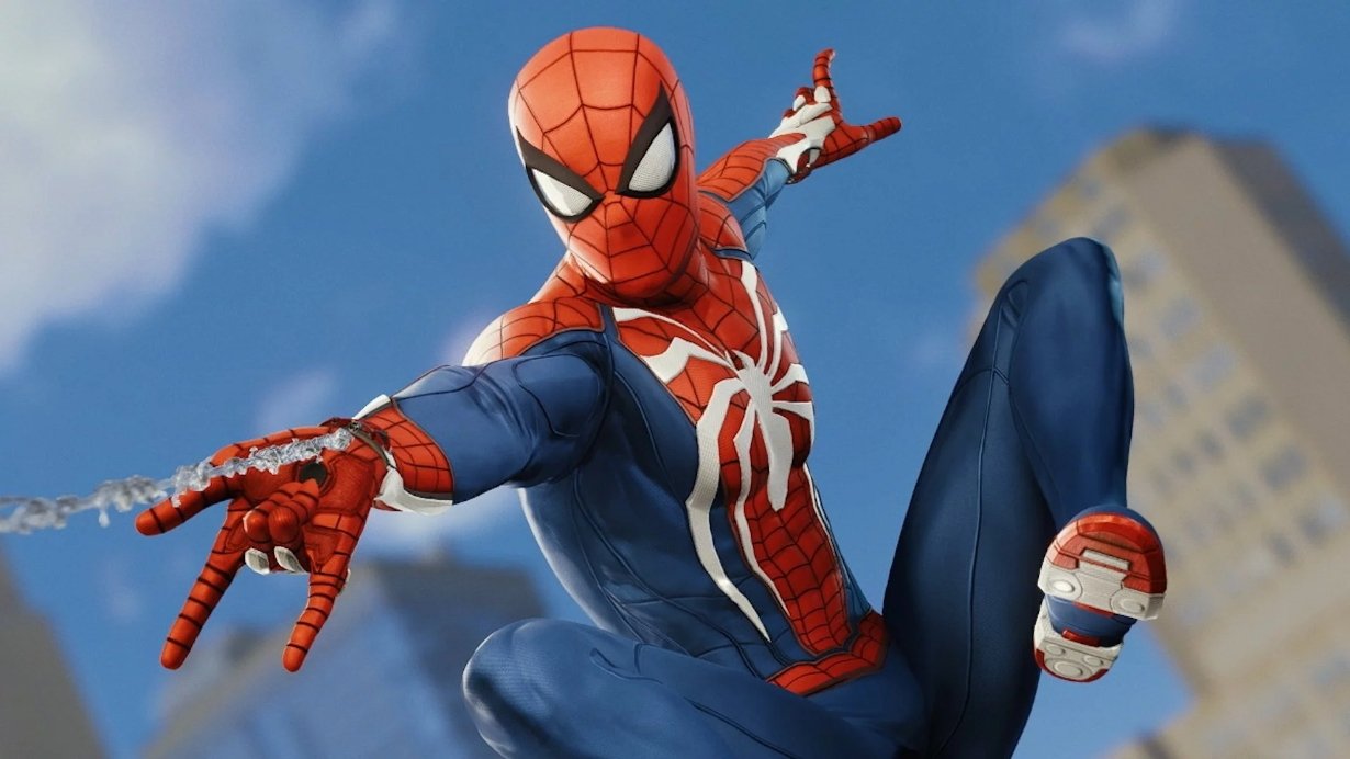 Spider-Man de Marvel en su videojuego homónimo