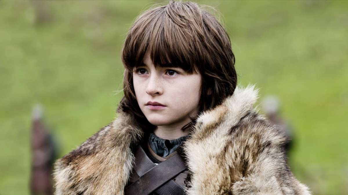 Bran Stark cuando era niño