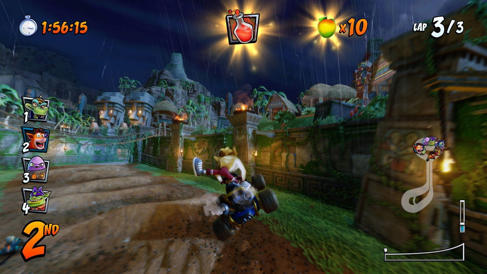 crash team racing templo tigre