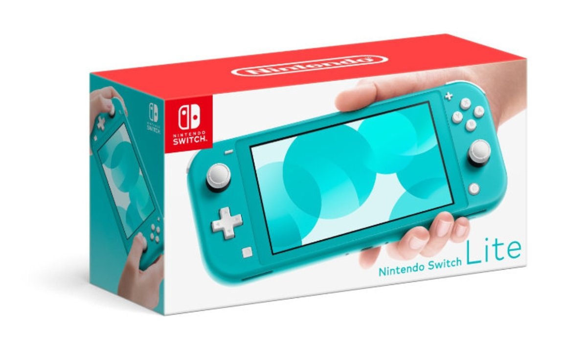 Nintendo Switch Lite en color turquesa