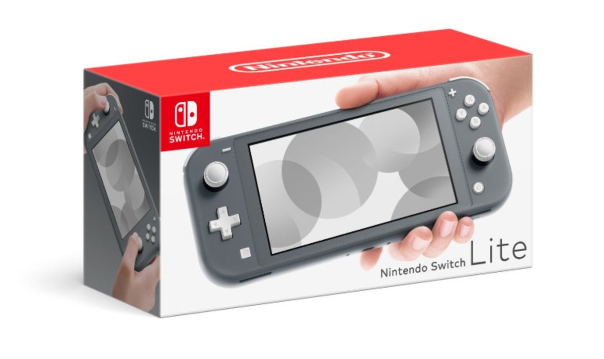 Nintendo Switch Lite en color gris