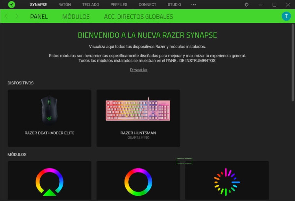Personalizar la iluminación del teclado Razer Huntsman es posible con Razer Synapse
