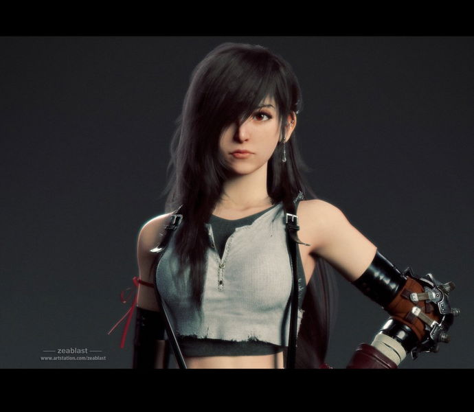 Tifa Fan FFVII Remake Cerca