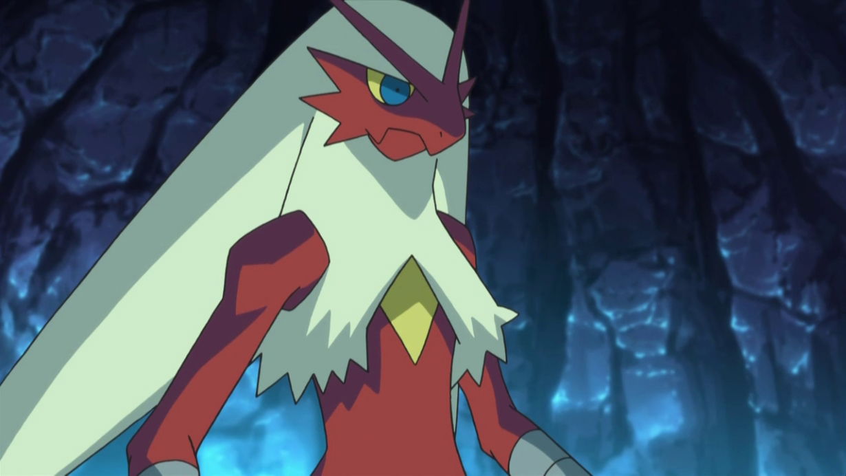 Blaziken es un Pokémon Fuego/Lucha