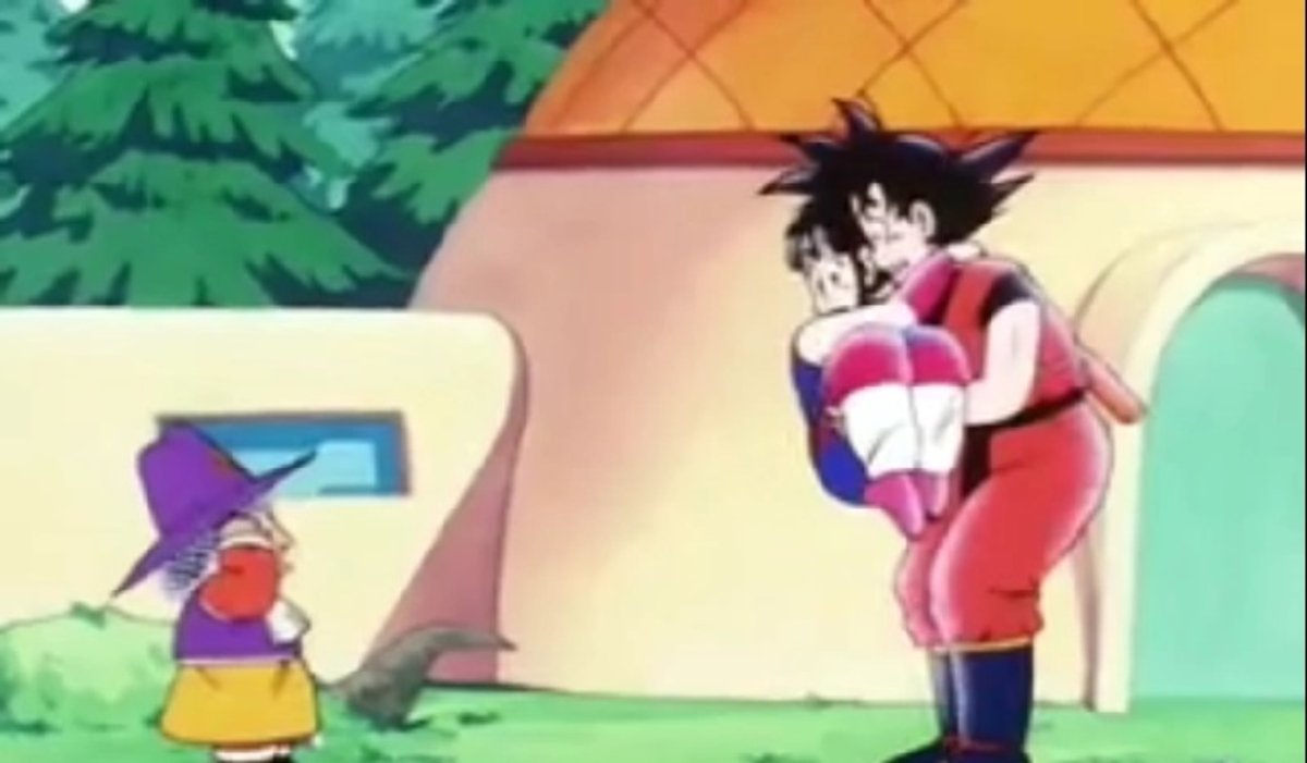 Goku y Chi-Chi episodio 151