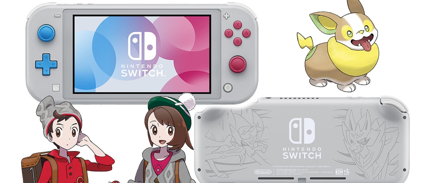 Edición Pokémon Escudo y Espada de Switch Lite