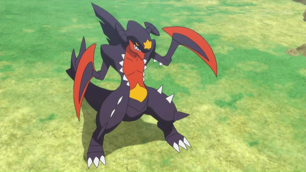 Garchomp es un Pokémon con un ataque muy alto