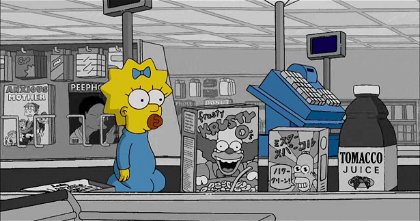¿Qué significan los números y letras de la registradora en la intro de Los Simpson?