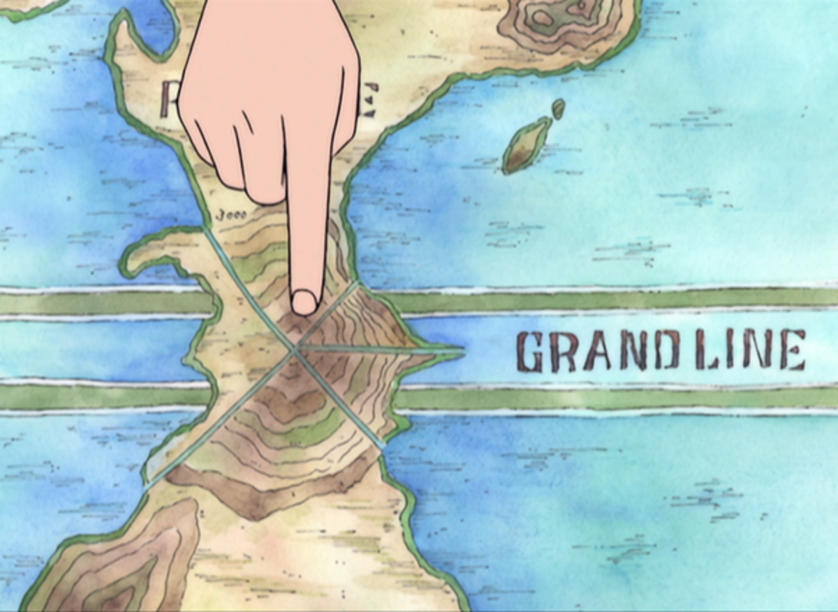 mapa Grand Line
