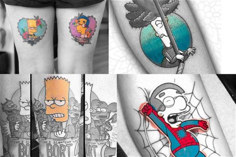 Esta cuenta de Instagram recopila los mejores tatuajes de Los Simpson