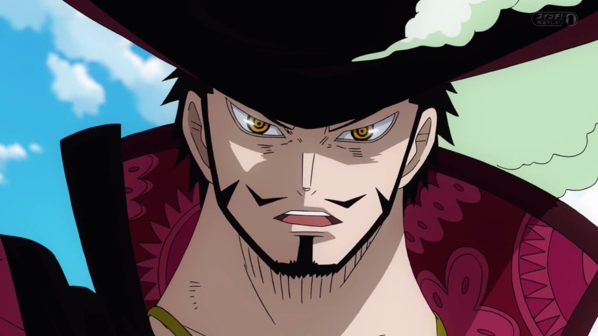 Mihawk es un espadachín de One Piece