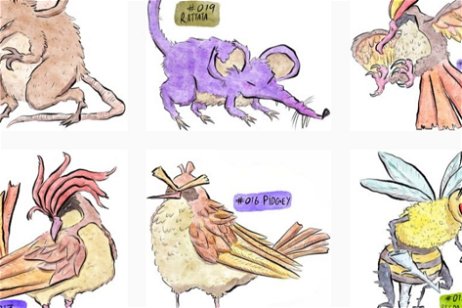 El artista que dibujaba Pokémon con estilo único ya ha completado la Primera Generación