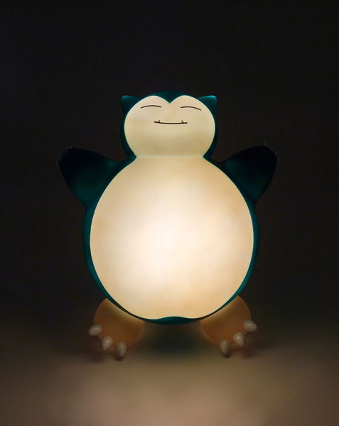 Lámpara de Snorlax, producto original Pokémon