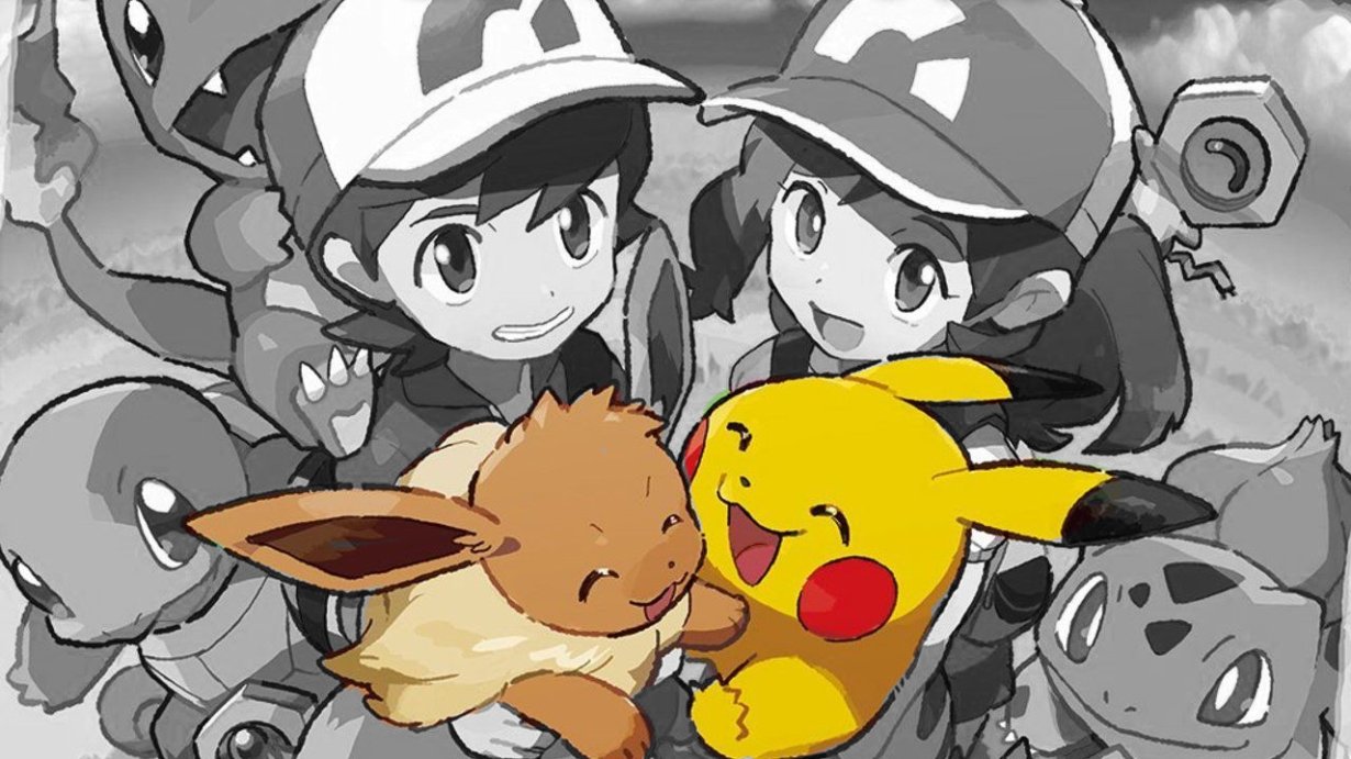 Diseño de los personajes de Pokémon Let's Go!
