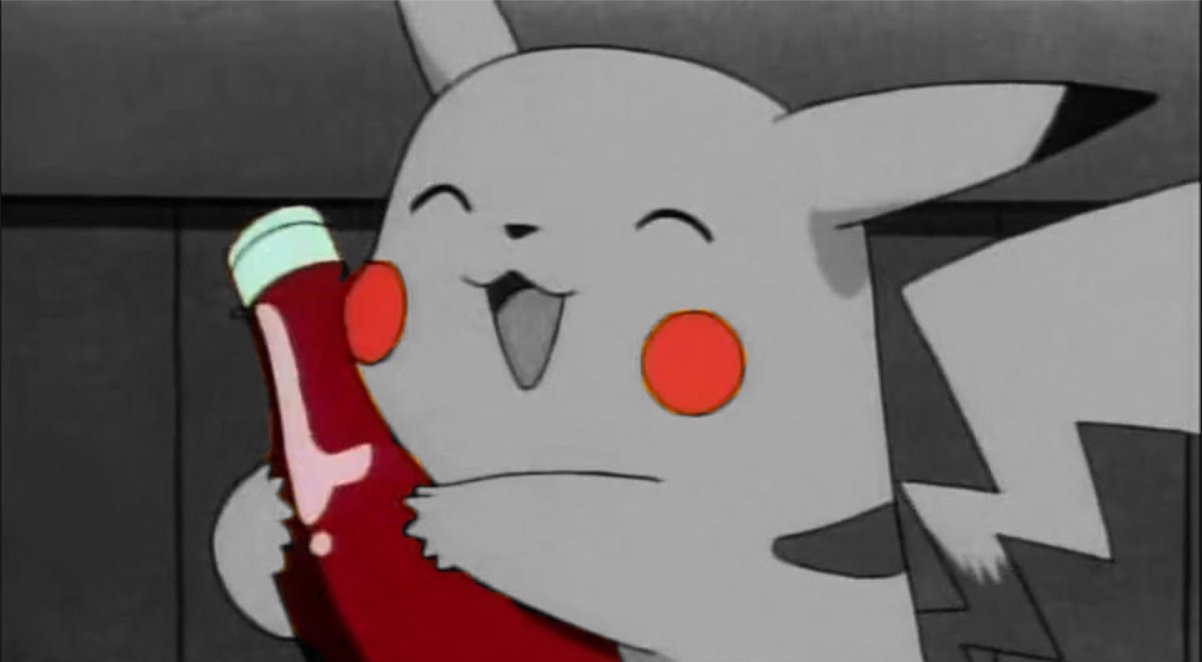 Pikachu es un Pokémon enamorado del ketchup