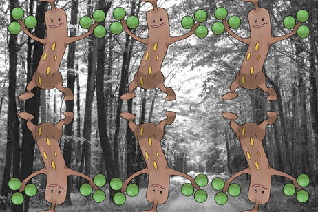 Una vez te des cuenta del diseño escondido en los árboles Pokémon no podrás dejar de verlo Una vez te des cuenta del diseño escondido en los árboles Pokémon no podrás dejar de verlo