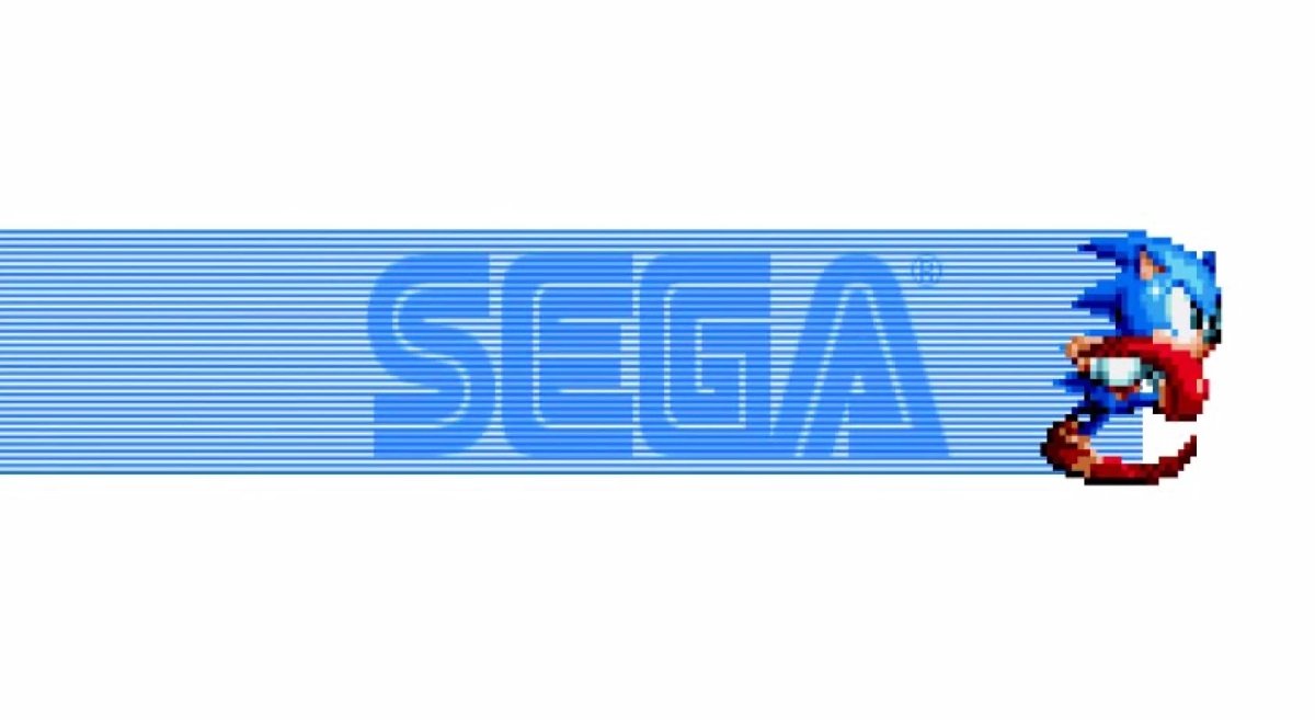 SEGA logotipo y Sonic