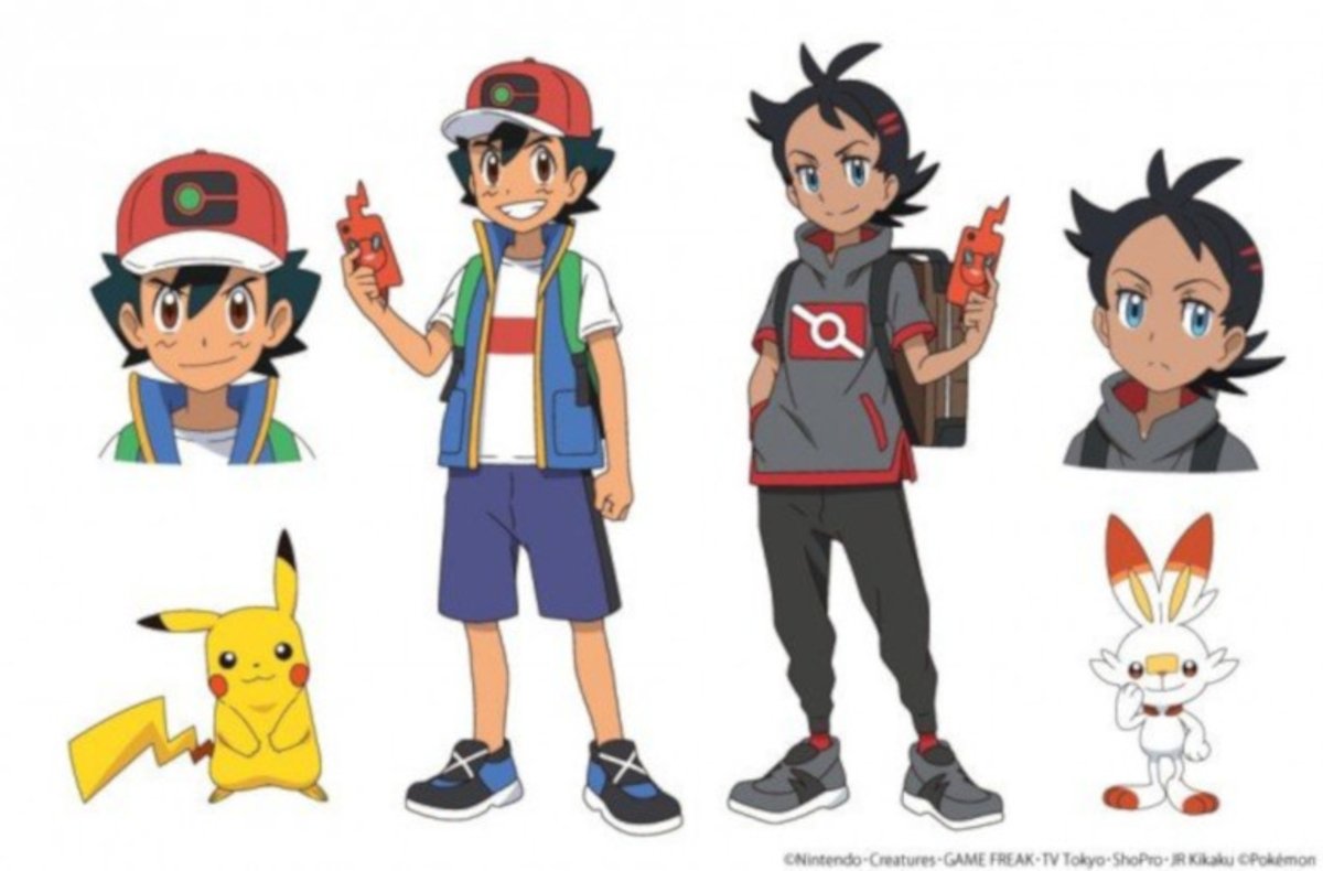 Pokémon Anime Galar Personajes