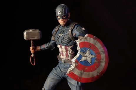 Esculpe al Capitán América de Endgame y crea un espectacular vídeo con todo el proceso Esculpe al Capitán América de Endgame y crea un espectacular vídeo con todo el proceso