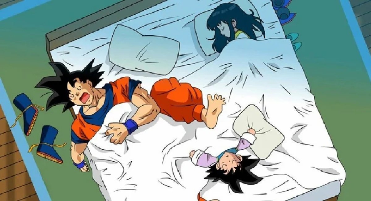 Goku durmiendo