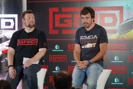 Fernando Alonso sobre GRID: "Lo único que pedí a los diseñadores es tener competidores reales"