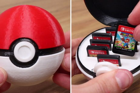 Manualidades Pokémon: imprime tu propia Pokéball organizadora de cartuchos Manualidades Pokémon: imprime tu propia Pokéball organizadora de cartuchos