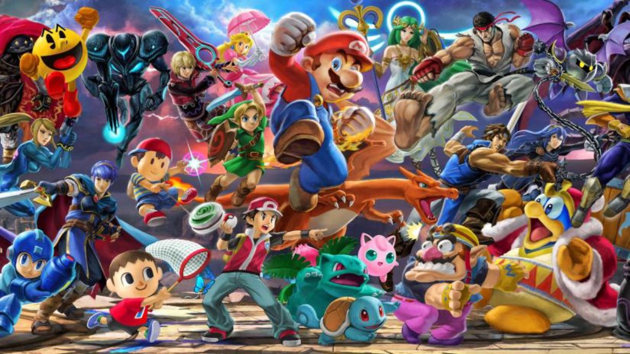 Todos los personajes de Super Smash Bros. Ultimate