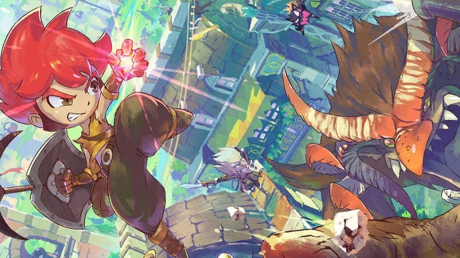 little town hero arte conceptual