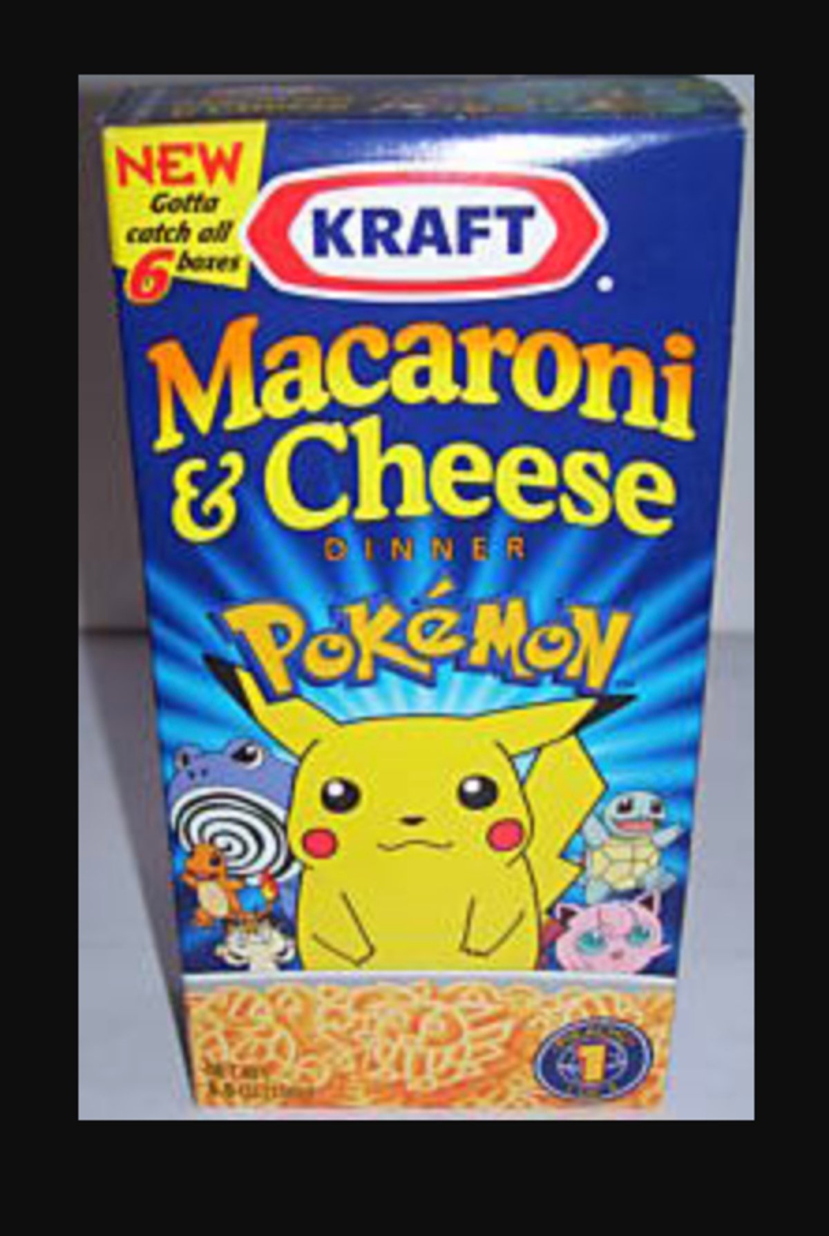 Macarrones con queso de Pokémon