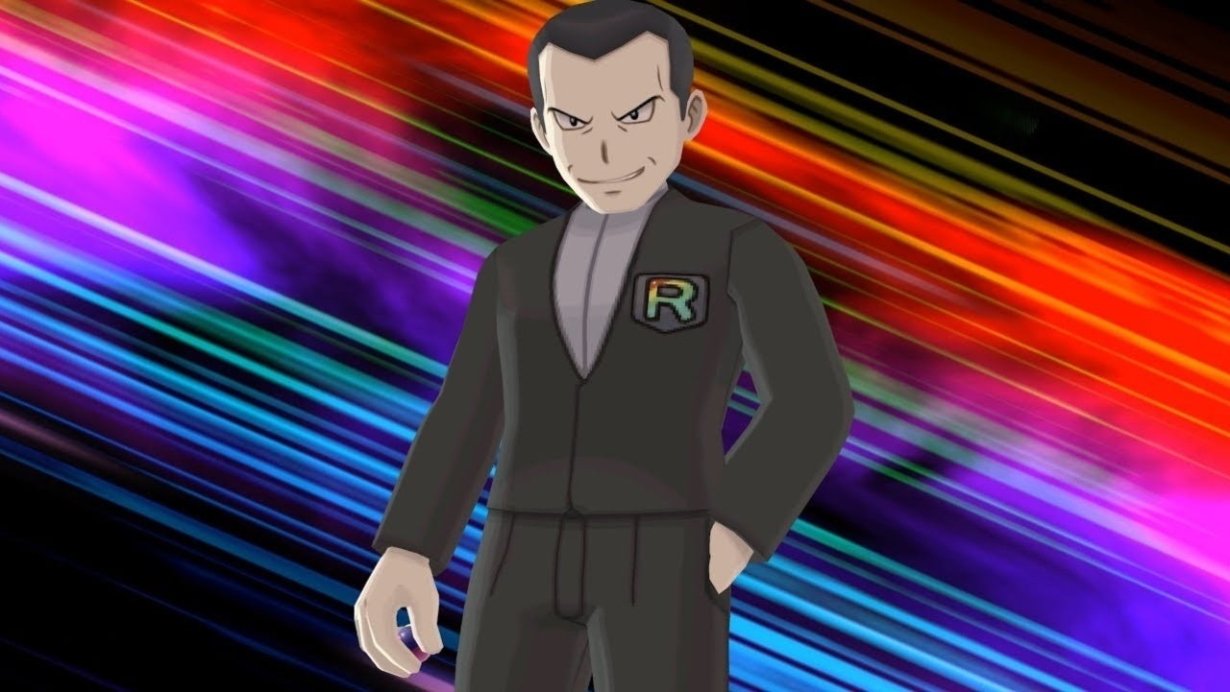 El Líder del Team Rocket en Pokémon, Giovanni
