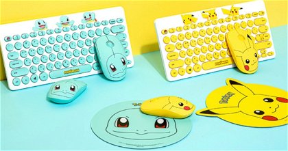 Tu escritorio necesita estos teclados de Squirtle y Pikachu y lo sabes