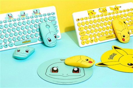 Tu escritorio necesita estos teclados de Squirtle y Pikachu y lo sabes