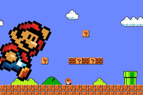 Por qué esta imagen de Super Mario Bros ocupa más que todo el juego Por qué esta imagen de Super Mario Bros ocupa más que todo el juego