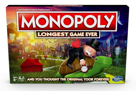 Monopoly lanza una versión con "extra" de duración para los amantes de los juegos de mesa con partidas largas Monopoly lanza una versión con "extra" de duración para los amantes de los juegos de mesa con partidas largas