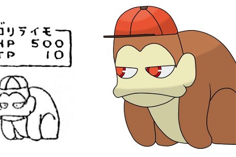 Pokémon estuvo a punto de tener un gorila con gorra en la primera generación