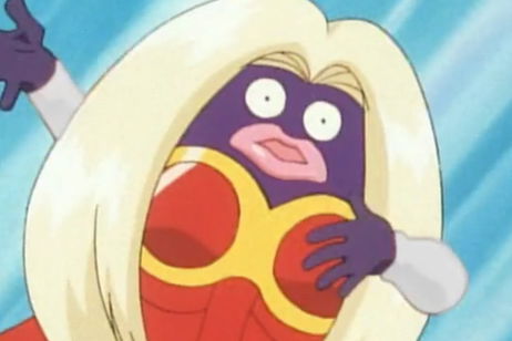 El diseño original de Jynx cambió el color negro de su piel por el morado en Pokémon Oro y Plata