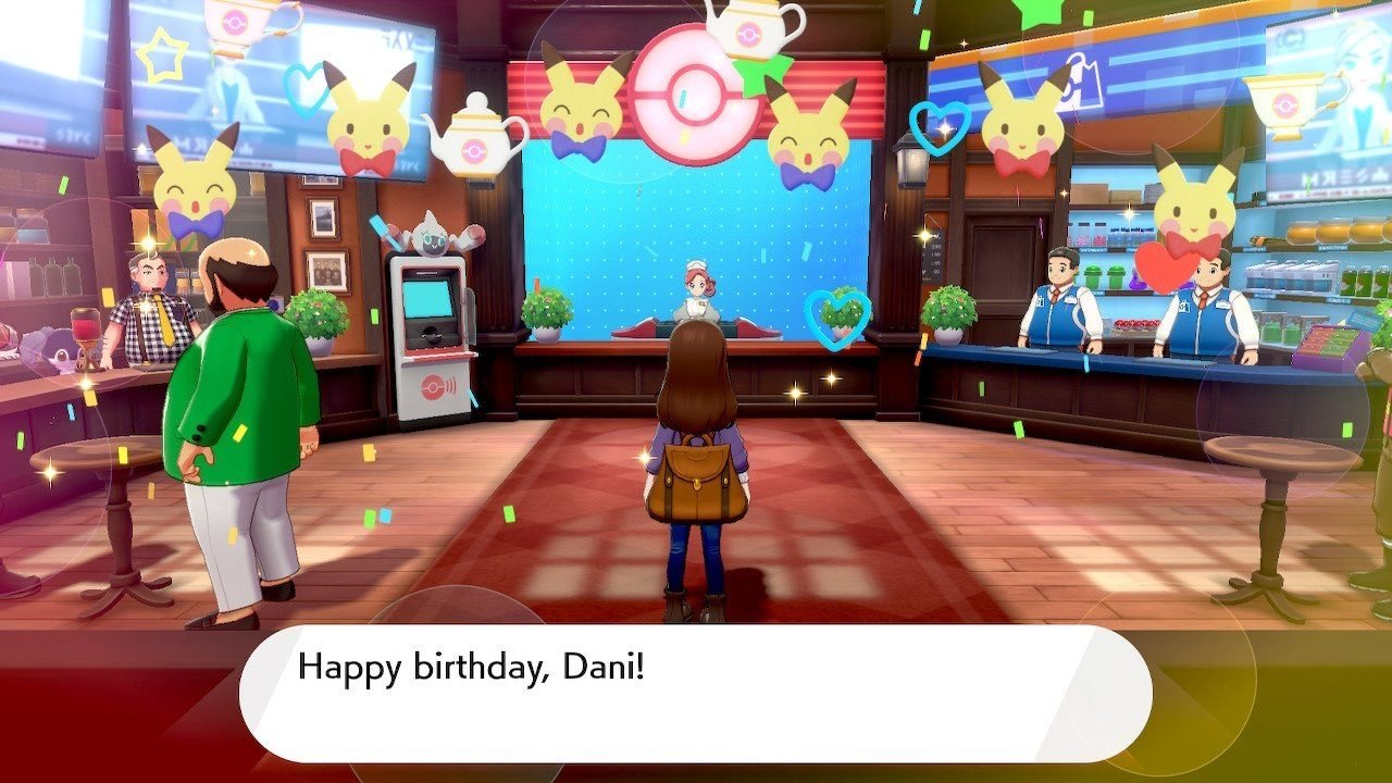 Pokémon Espada y Escudo te felicita por tu cumpleaños
