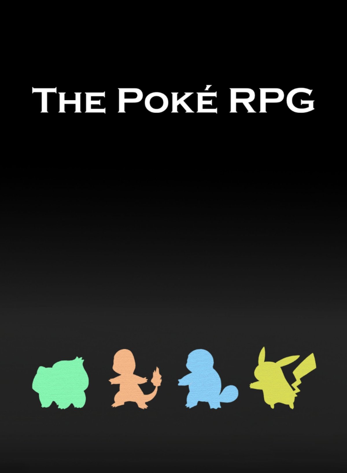 Portada del juego de rol The Poké RPG