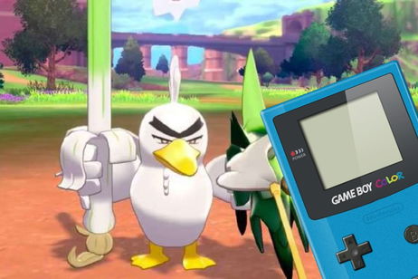 Así sería Pokémon Espada y Escudo como un juego clásico de Game Boy Color Así sería Pokémon Espada y Escudo como un juego clásico de Game Boy Color