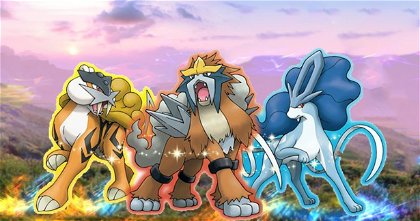 Estos son los 3 animales en los que se inspiran los "Perros Legendarios" de la Segunda Generación Pokémon