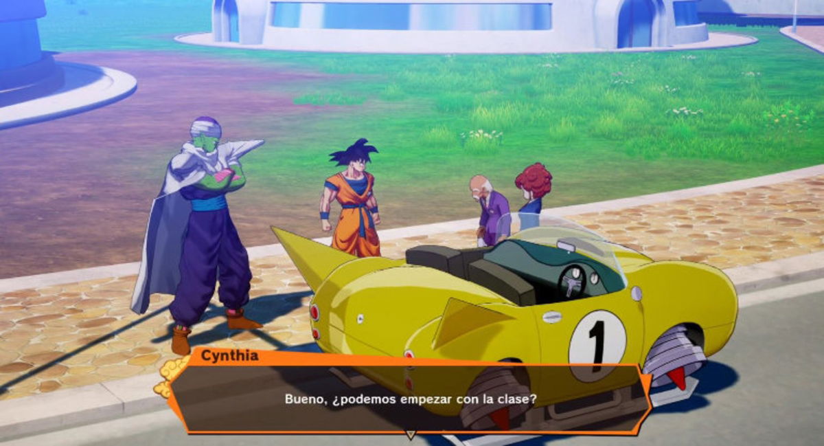 Cómo tener un aerodeslizador u otro vehículo en Dragon Ball Z Kakarot