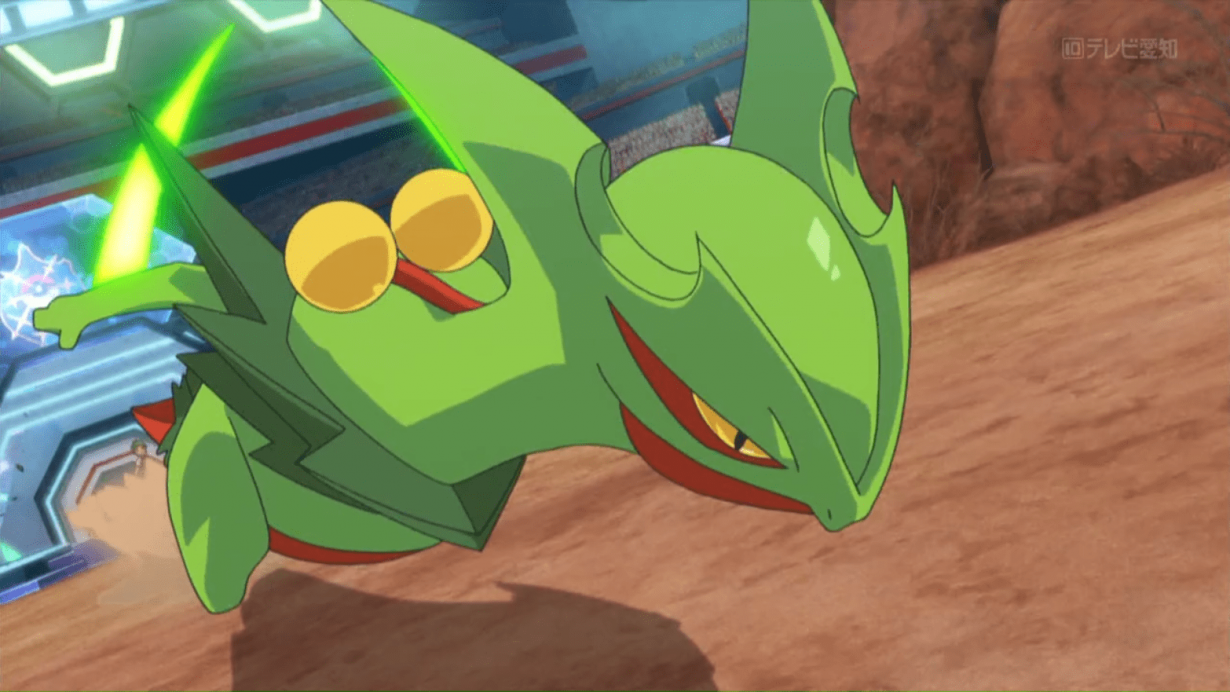 Sceptile es un Pokémon tipo Planta