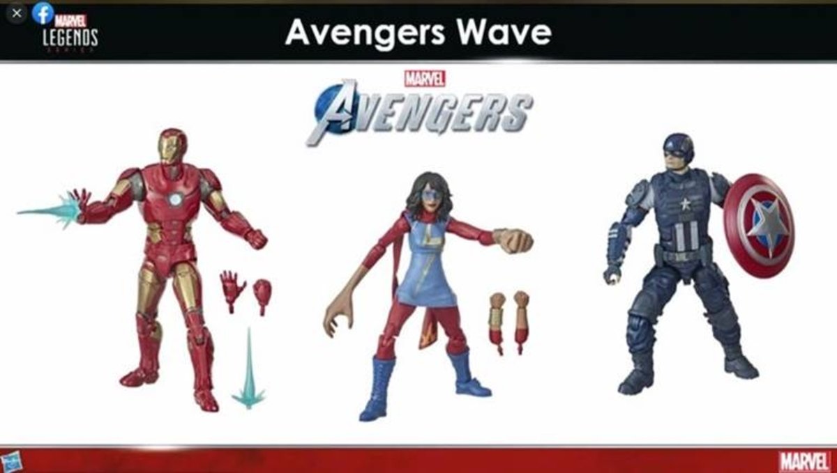 Hasbro anuncia su nueva línea de figuras basadas en el juego de Marvel's Avengers