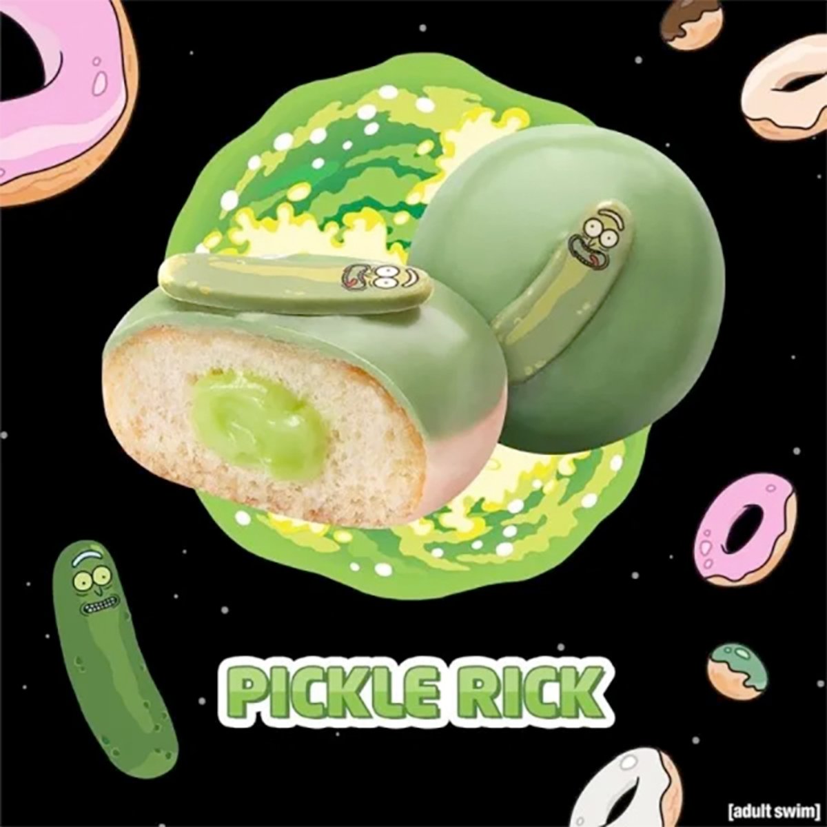Donuts Rick y Morty Pickle Rick